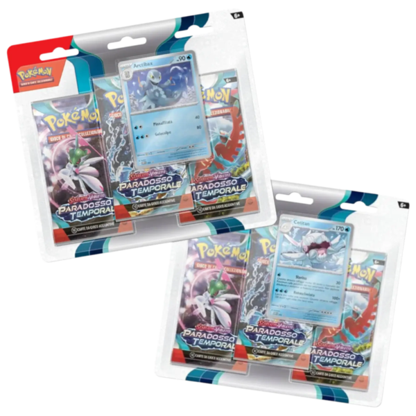 Pokémon Paradosso Temporale Blister 3 Buste - ITA