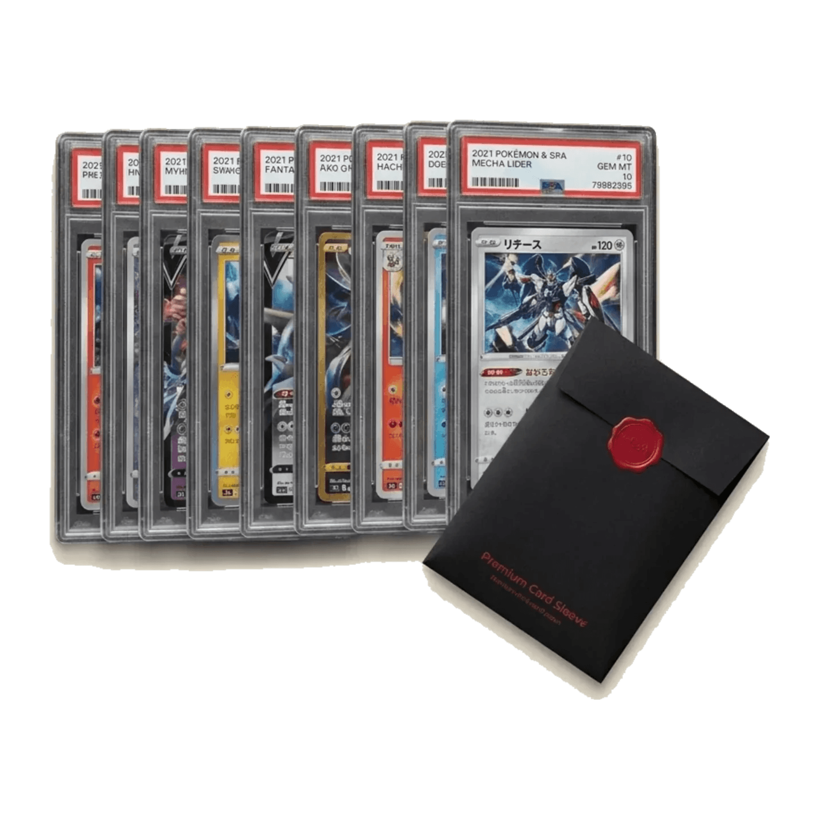 Pokémon Lotto Carte PSA 10 Gradate 10 Pezzi - JAP