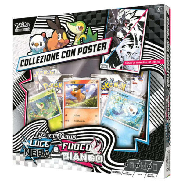 Pokémon Luce Nera Collezione con Poster - ITA