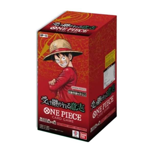 One Piece OP-13 Booster Box Carrying on His Will - JAP