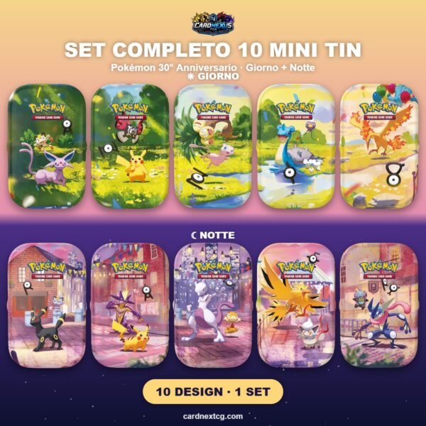 Pokémon 30th Anniversario Mini Tin - ITA